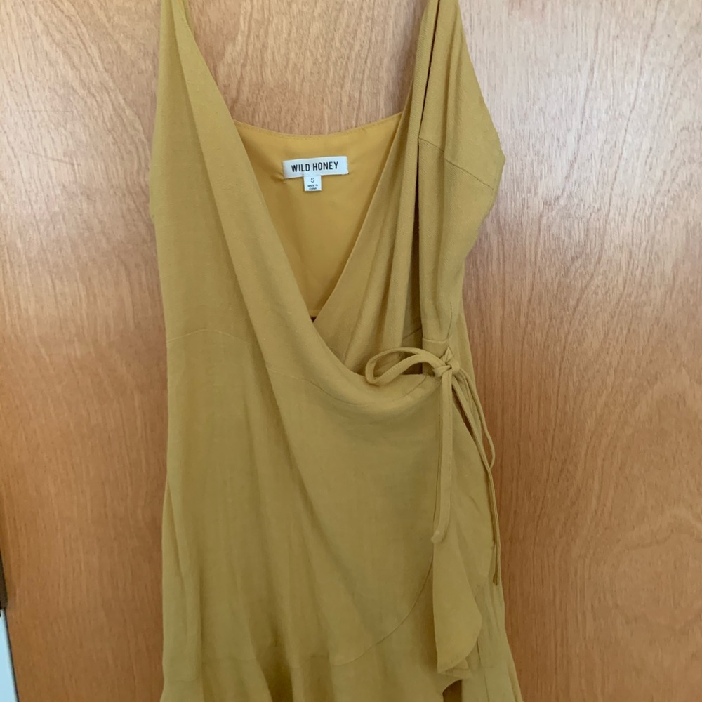 Wild honey yellow romper